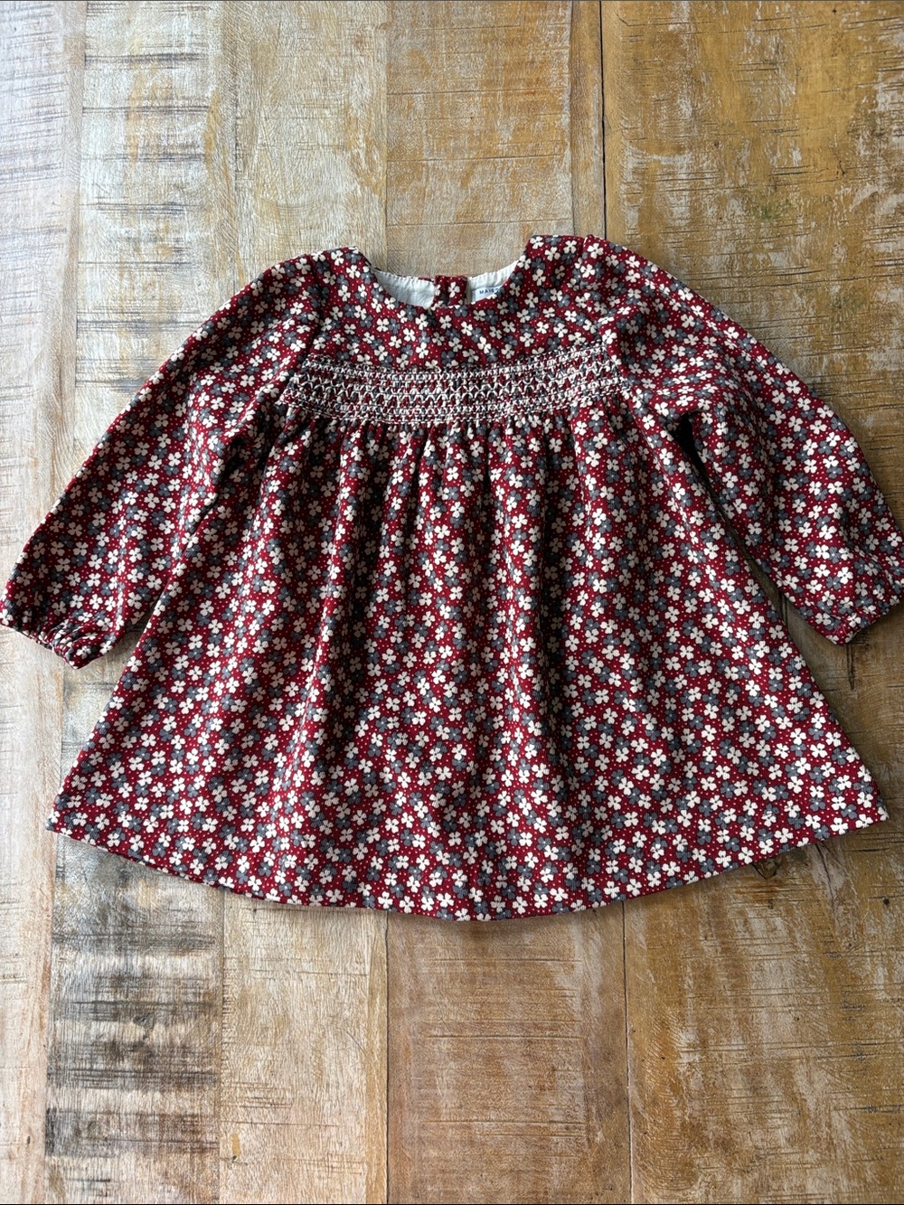 Maison Me Baby Girl Smocked Dress 12-18m - Picture 2 of 7
